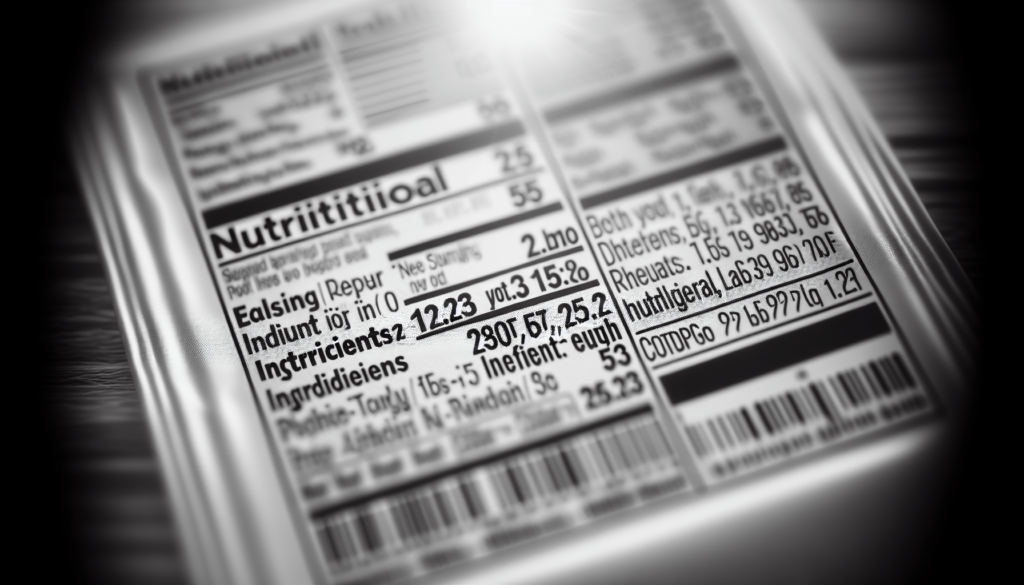 How To Read Food Labels